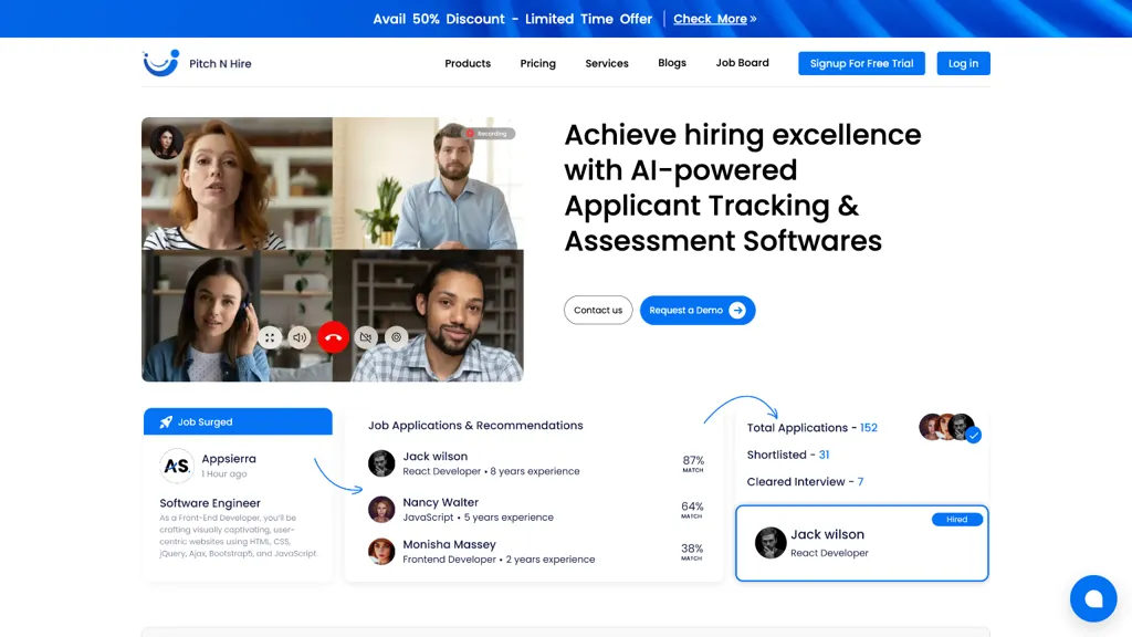 Pitch N Hire screenshot