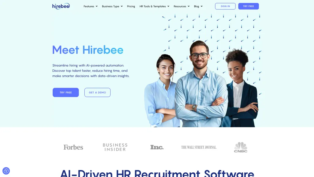 Hirebee.ai screenshot