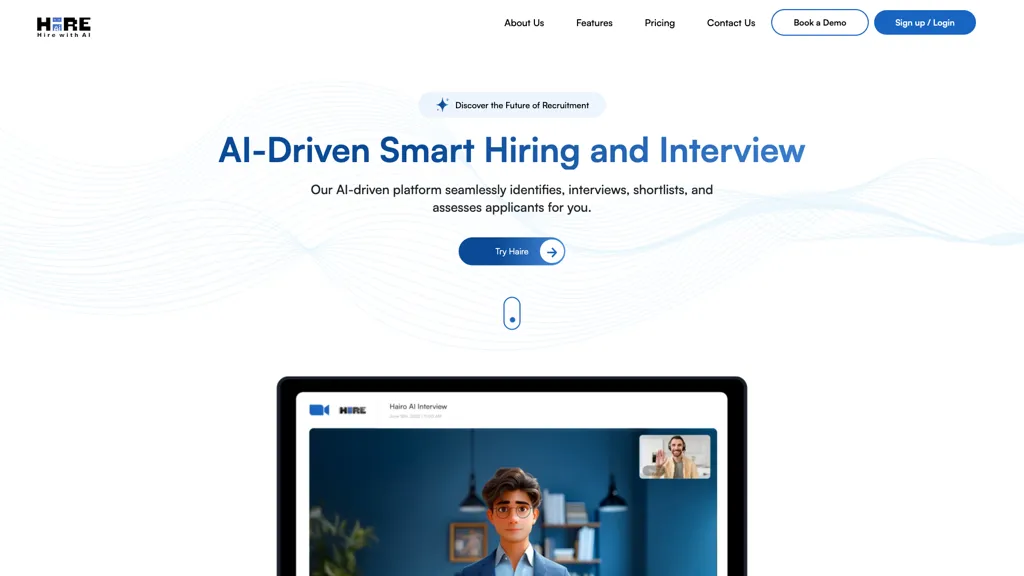Haire.ai screenshot