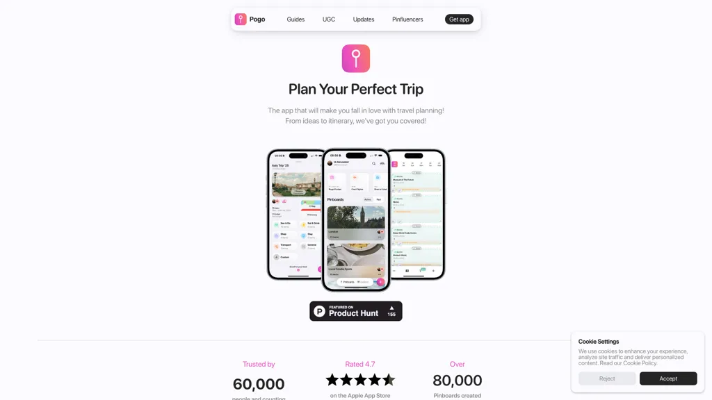 Pogo Travel screenshot