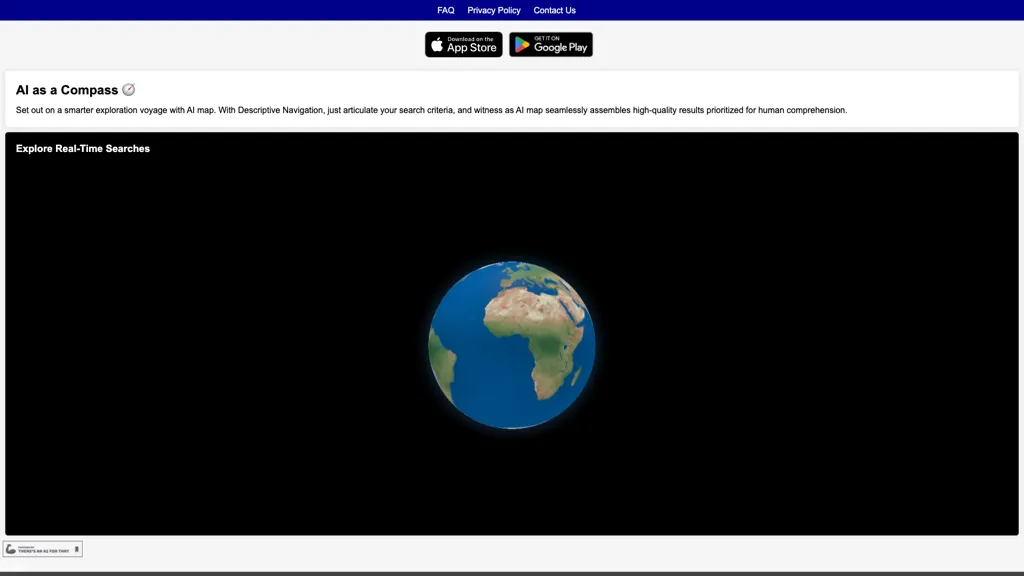 AI map screenshot