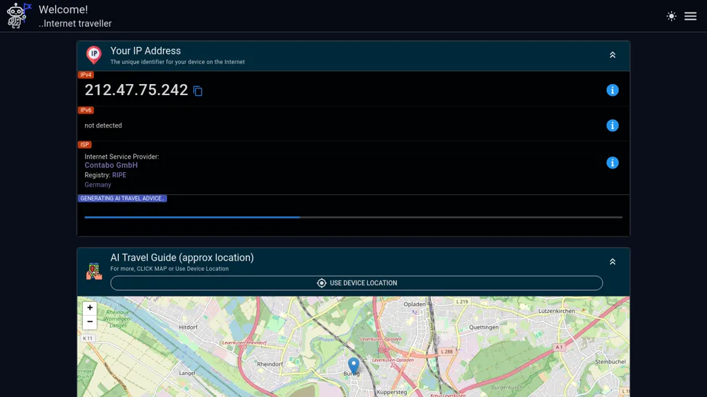 MyIP AI screenshot