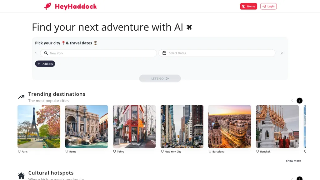 HeyHaddock screenshot