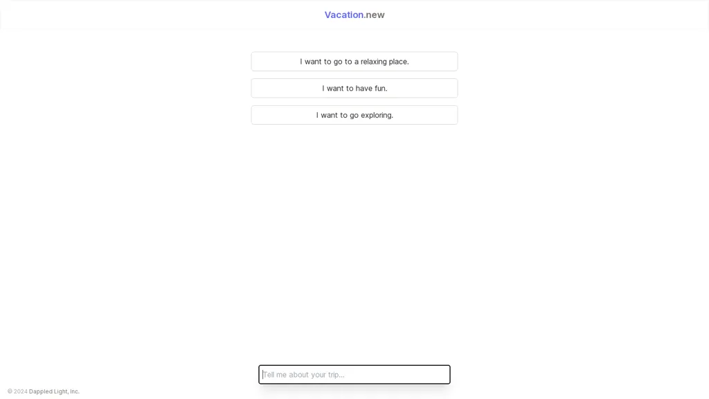 Vacation.new screenshot