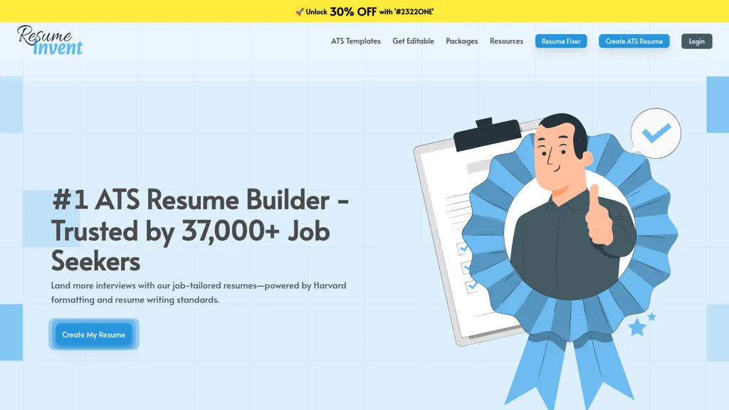 ResumeInvent screenshot