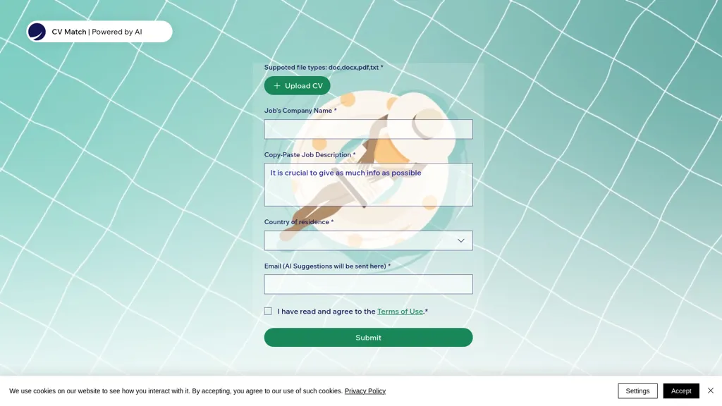 CV Match Pro screenshot