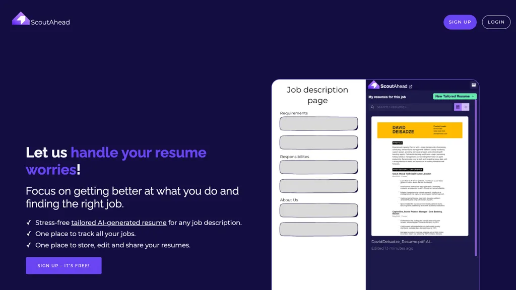 Scout Ahead screenshot