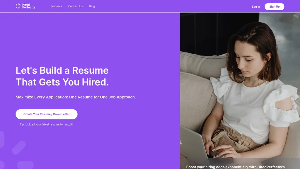 HiredPerfectly screenshot