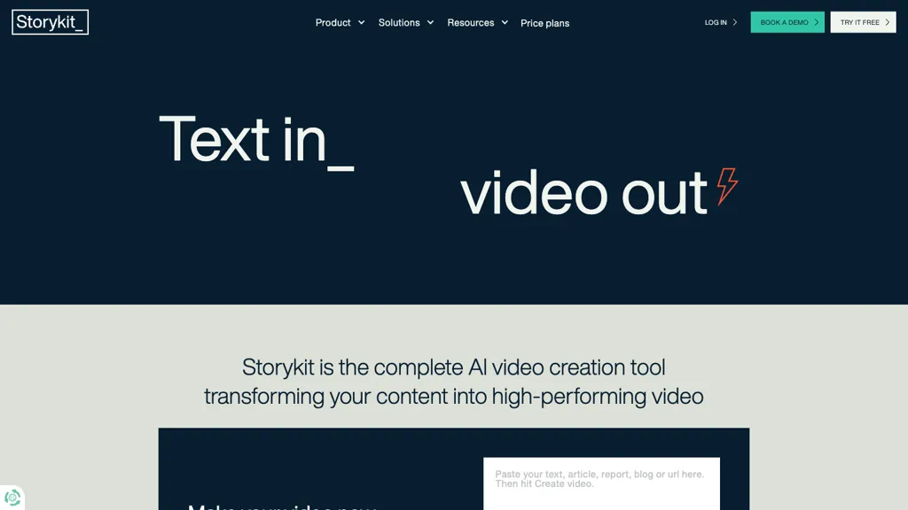 Storykit screenshot