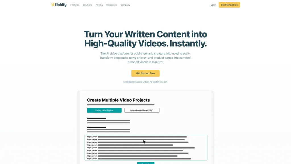 Flickify screenshot
