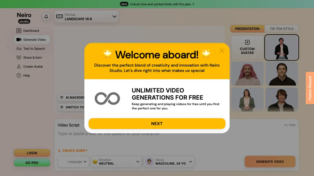 Studio Neiro AI screenshot