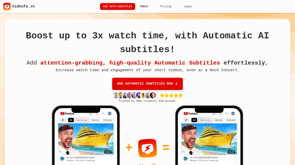 Videofa.st screenshot