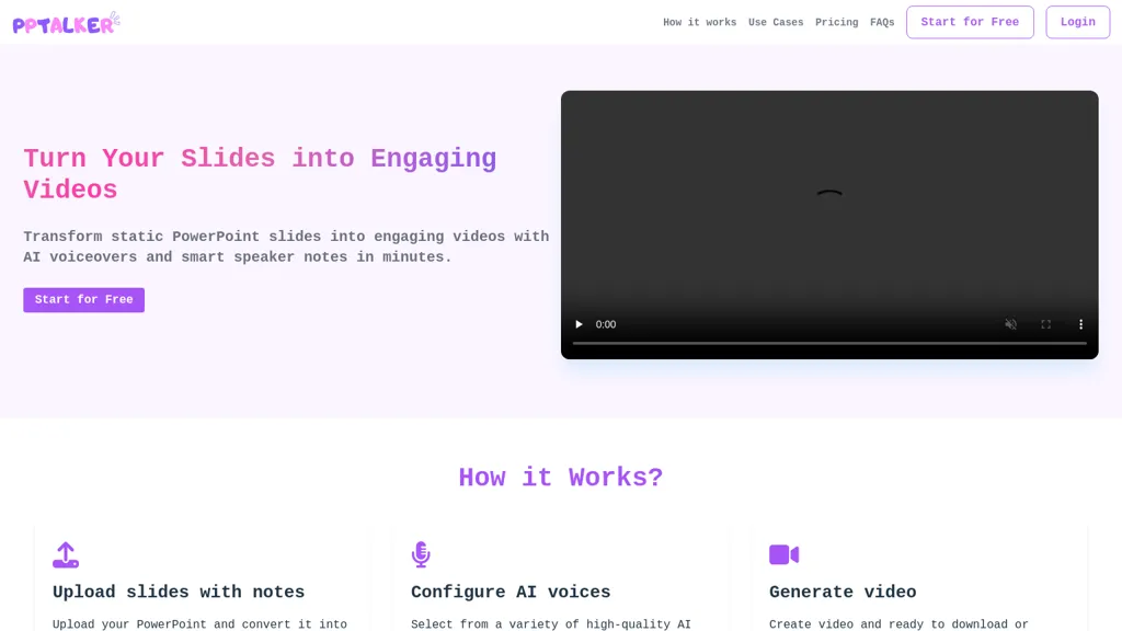 PPTalker screenshot