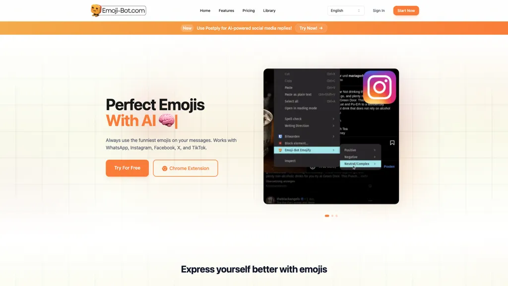 Emoji Bot screenshot