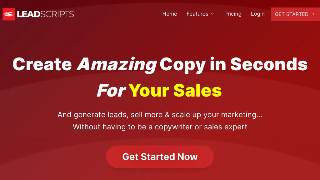 LeadScripts screenshot