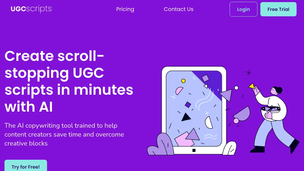 UGC Scripts screenshot