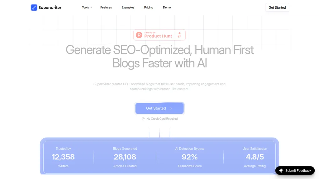 SuperWriter AI screenshot
