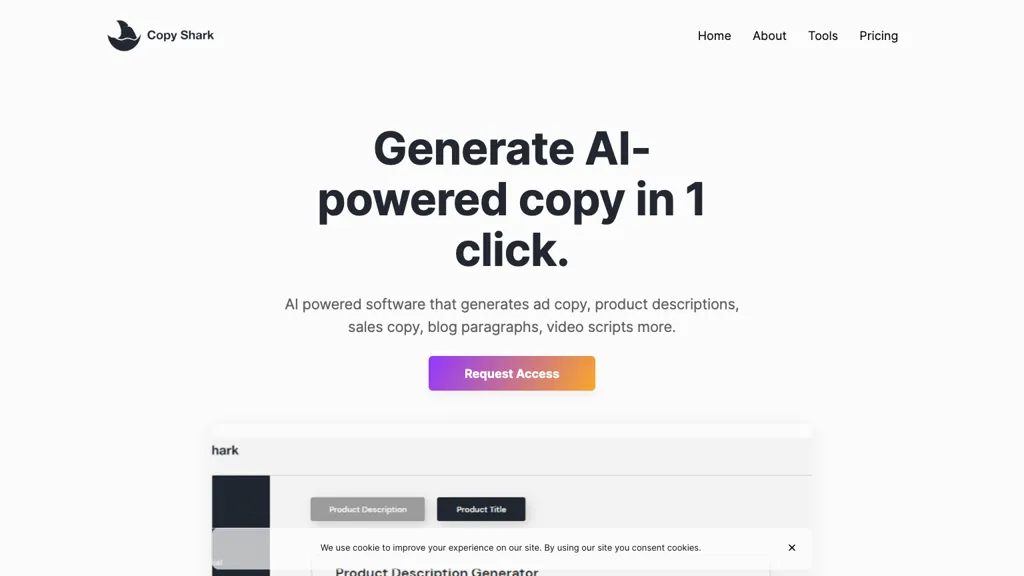 Copy Shark screenshot