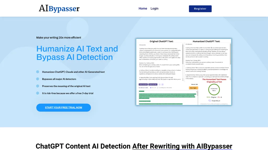 Ai bypasser screenshot
