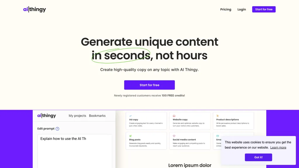 AI Thingy screenshot