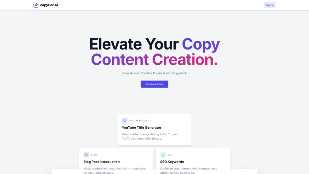 copyPenAi screenshot