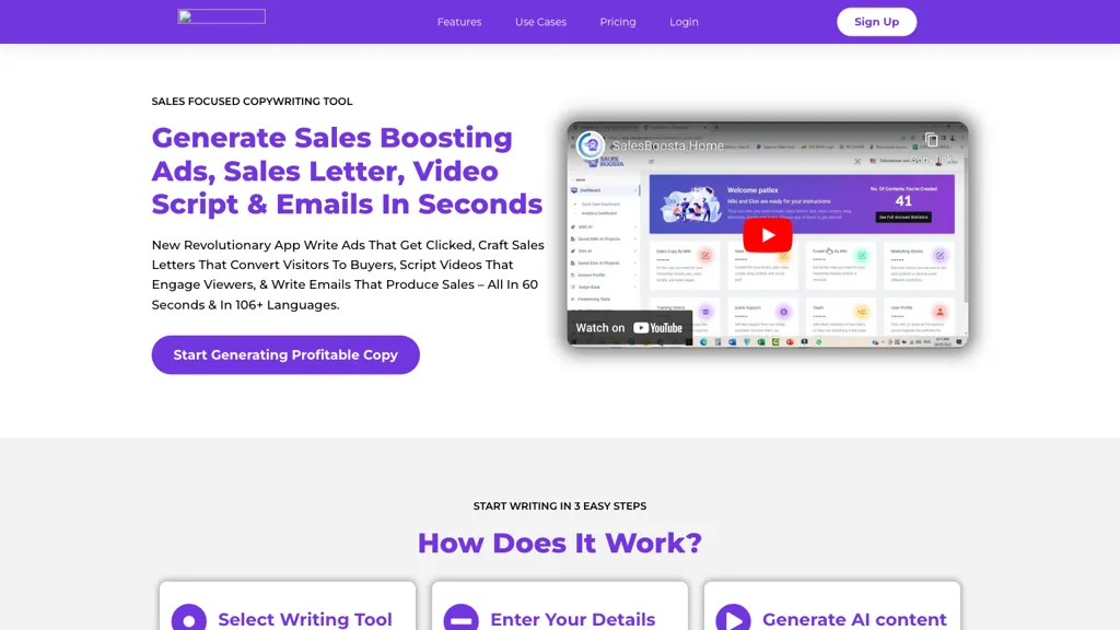 SalesBoosta screenshot