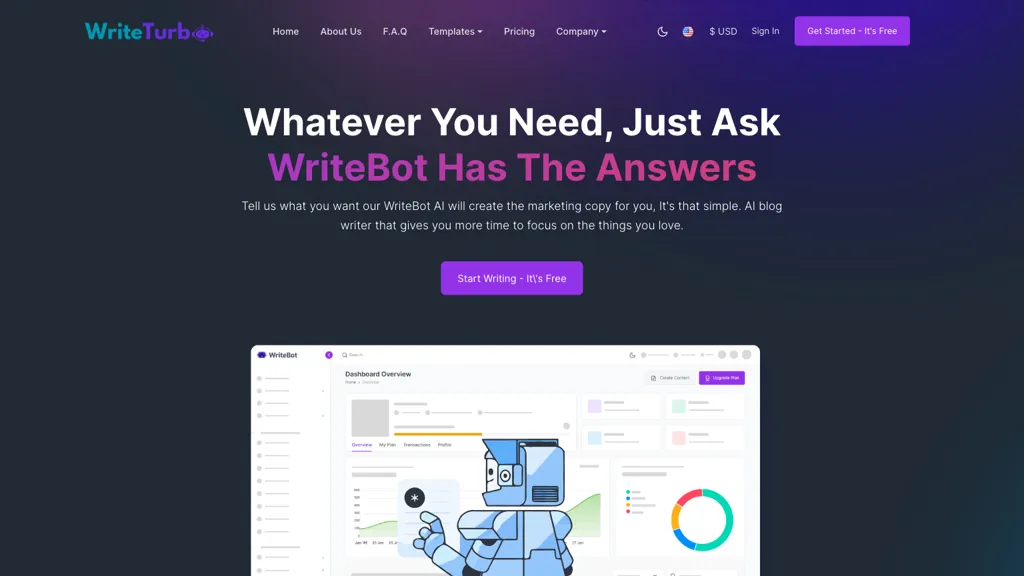 WriteTurbo screenshot