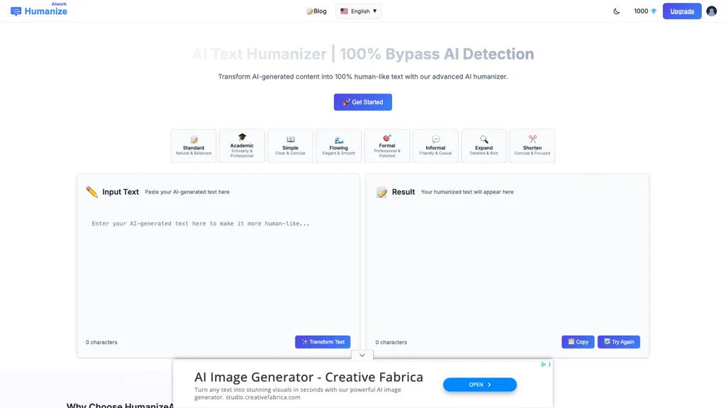 【Free】humanizeaiwork screenshot