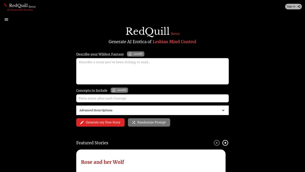 RedQuill screenshot