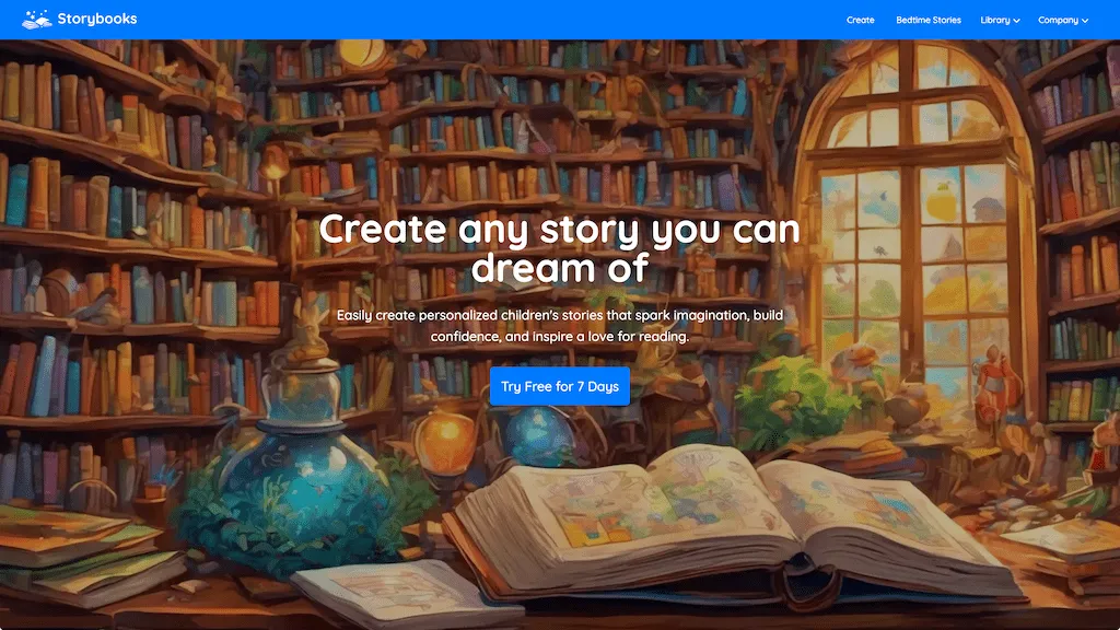 StoryBooks screenshot