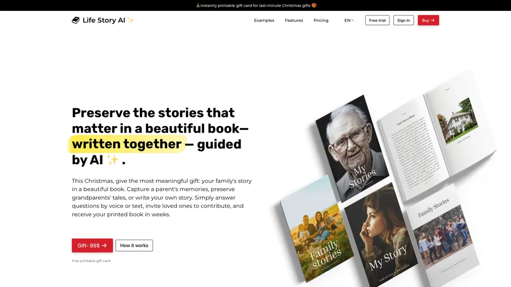 Life Story AI screenshot
