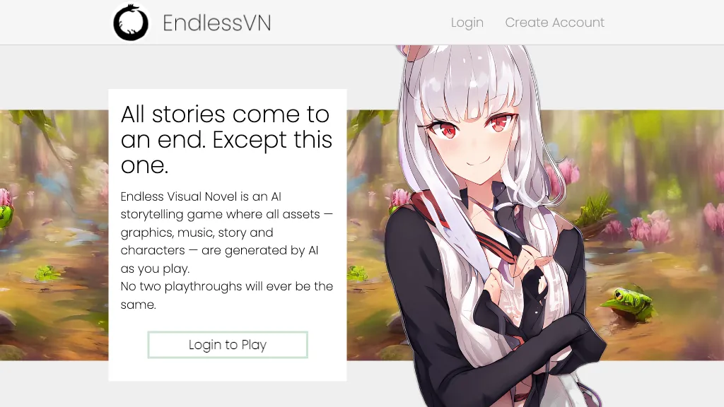 EndlessVN screenshot