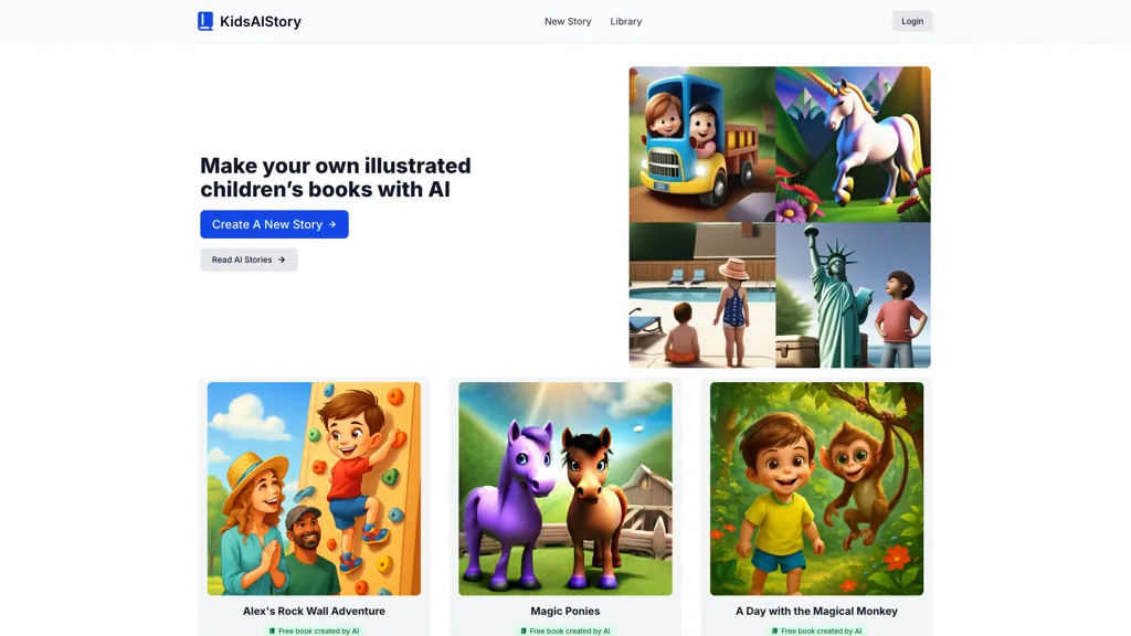 KidsAIStory screenshot