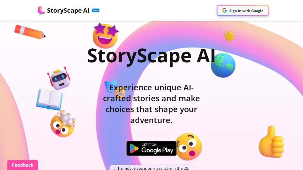 StoryScape screenshot