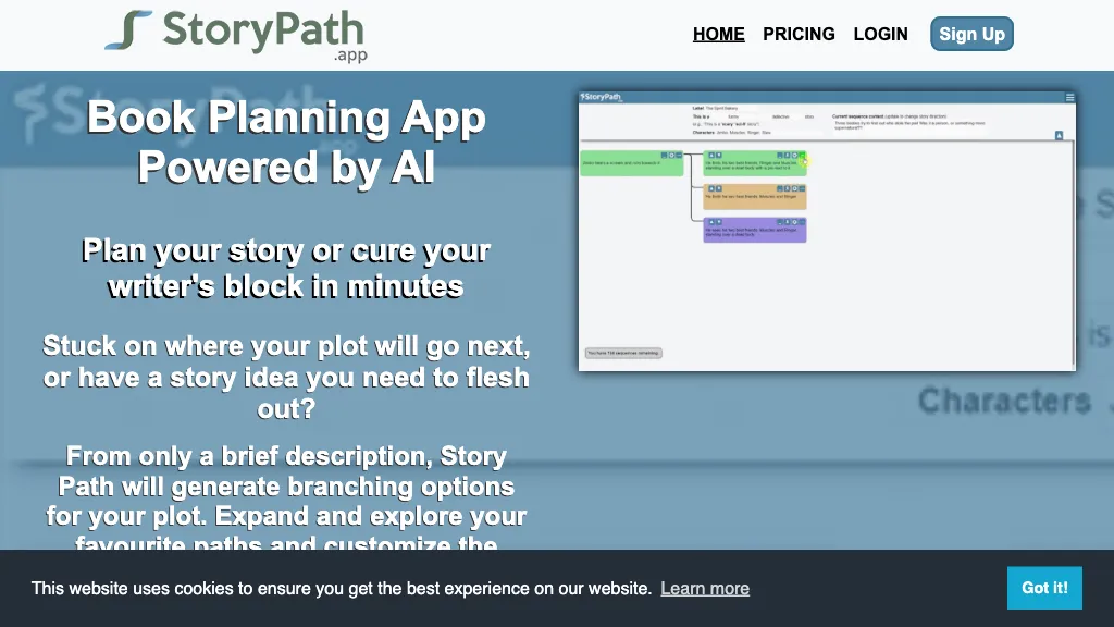 Story Path screenshot