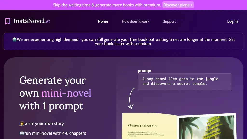 InstaNovel screenshot