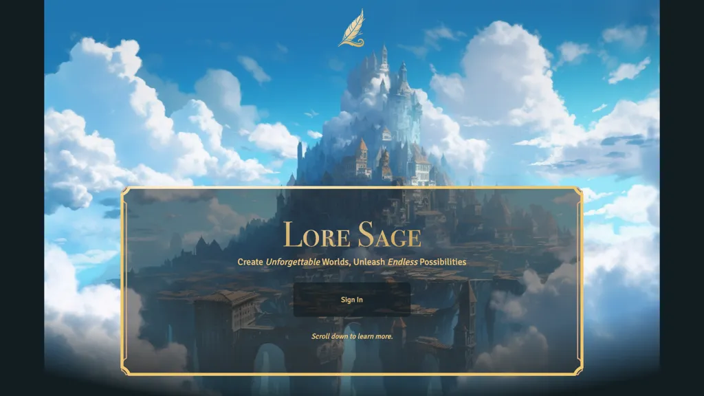 Lore Sage screenshot