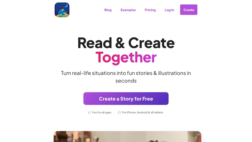 StoriesForKids.ai: Personalized Kid's Books using AI screenshot