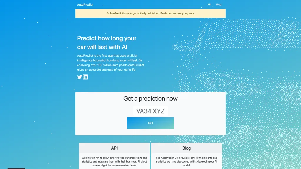 AutoPredict screenshot