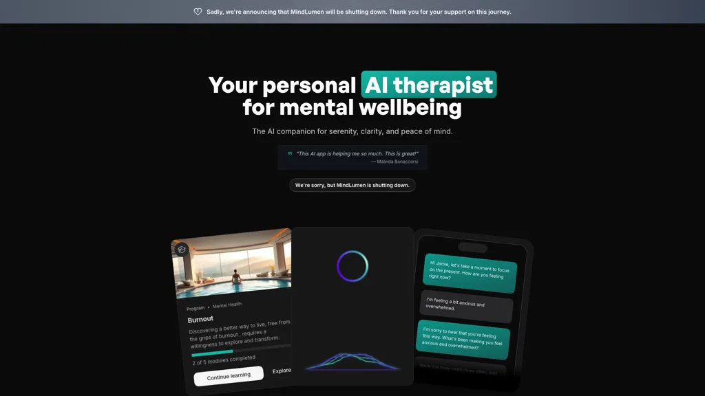 MindLumen screenshot