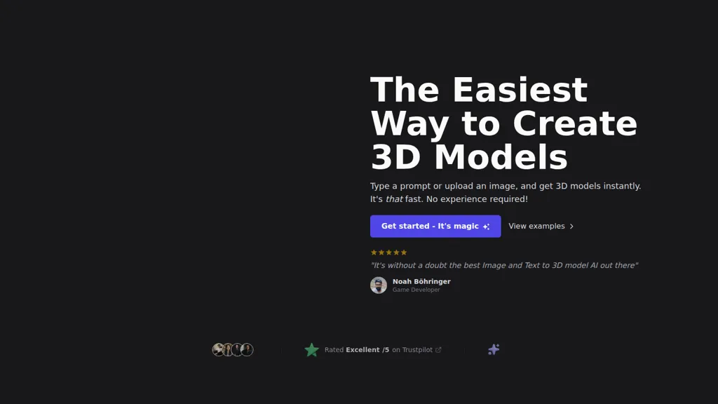 3D AI Studio screenshot