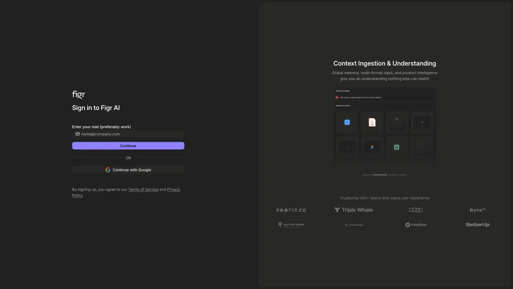 Figr Co-pilot screenshot