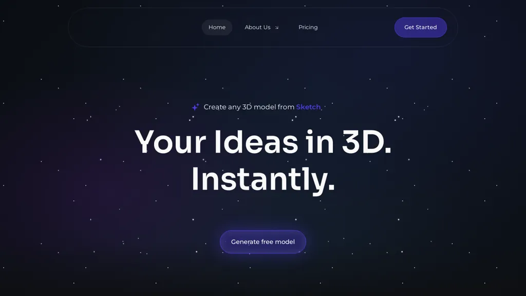 Chat3D.ai screenshot