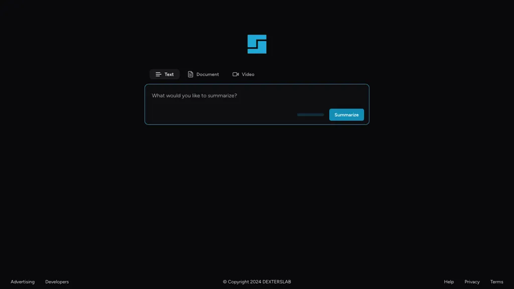 Summary.sh screenshot