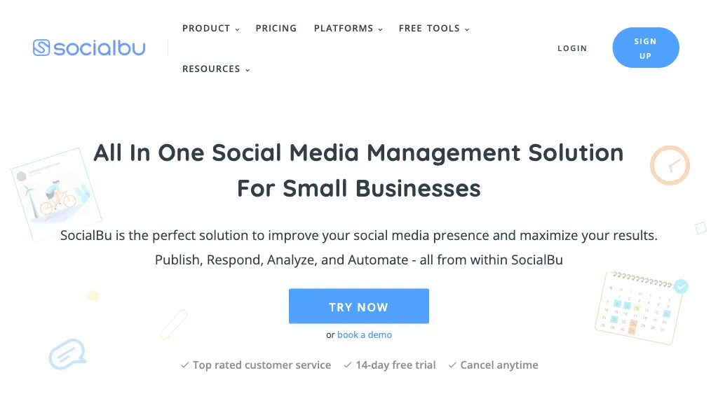 SocialBu screenshot