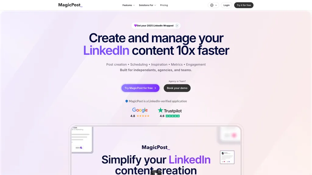 MagicPost screenshot