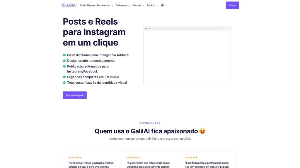 galilai.com.br screenshot