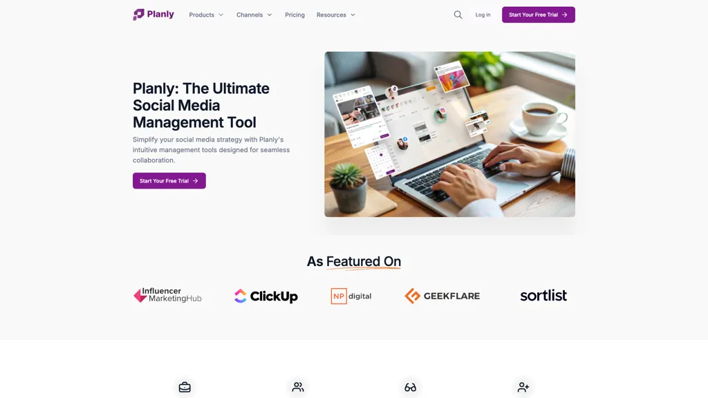 Planly.com screenshot