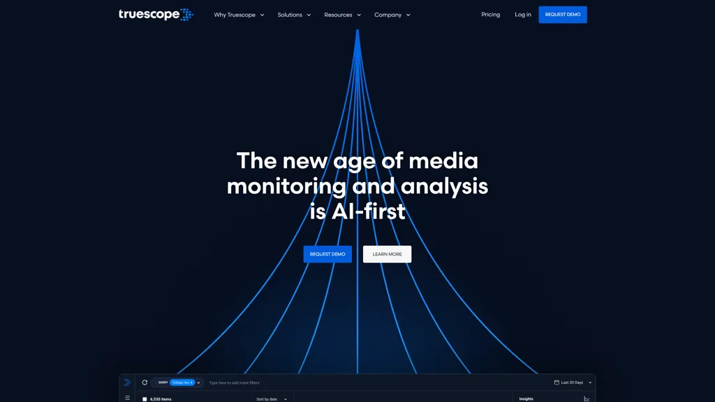 Truescope screenshot