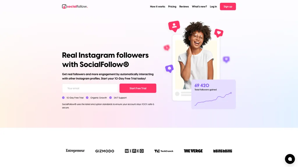 socialfollow.co screenshot
